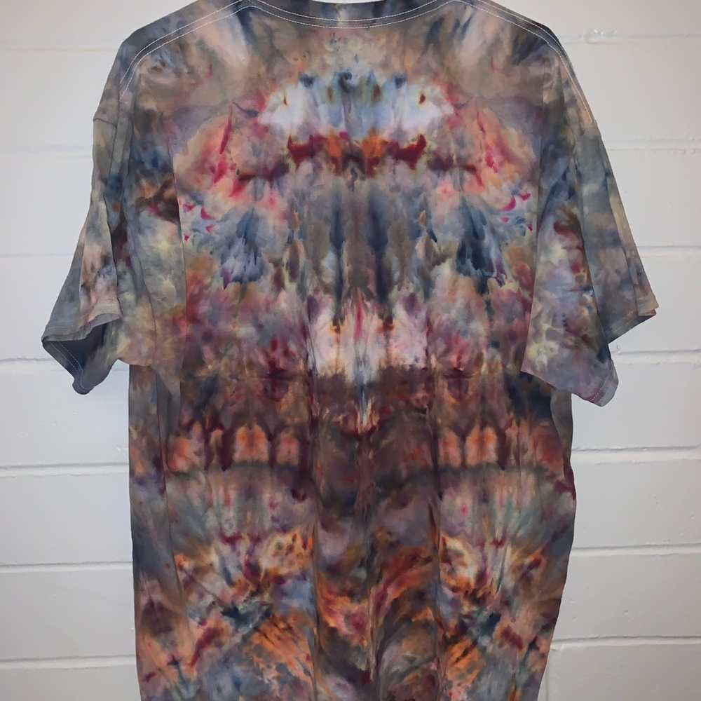 SOLD Mushroom tie dye tshirt CUSTOM AVAILABLE - Picture 4 of 4